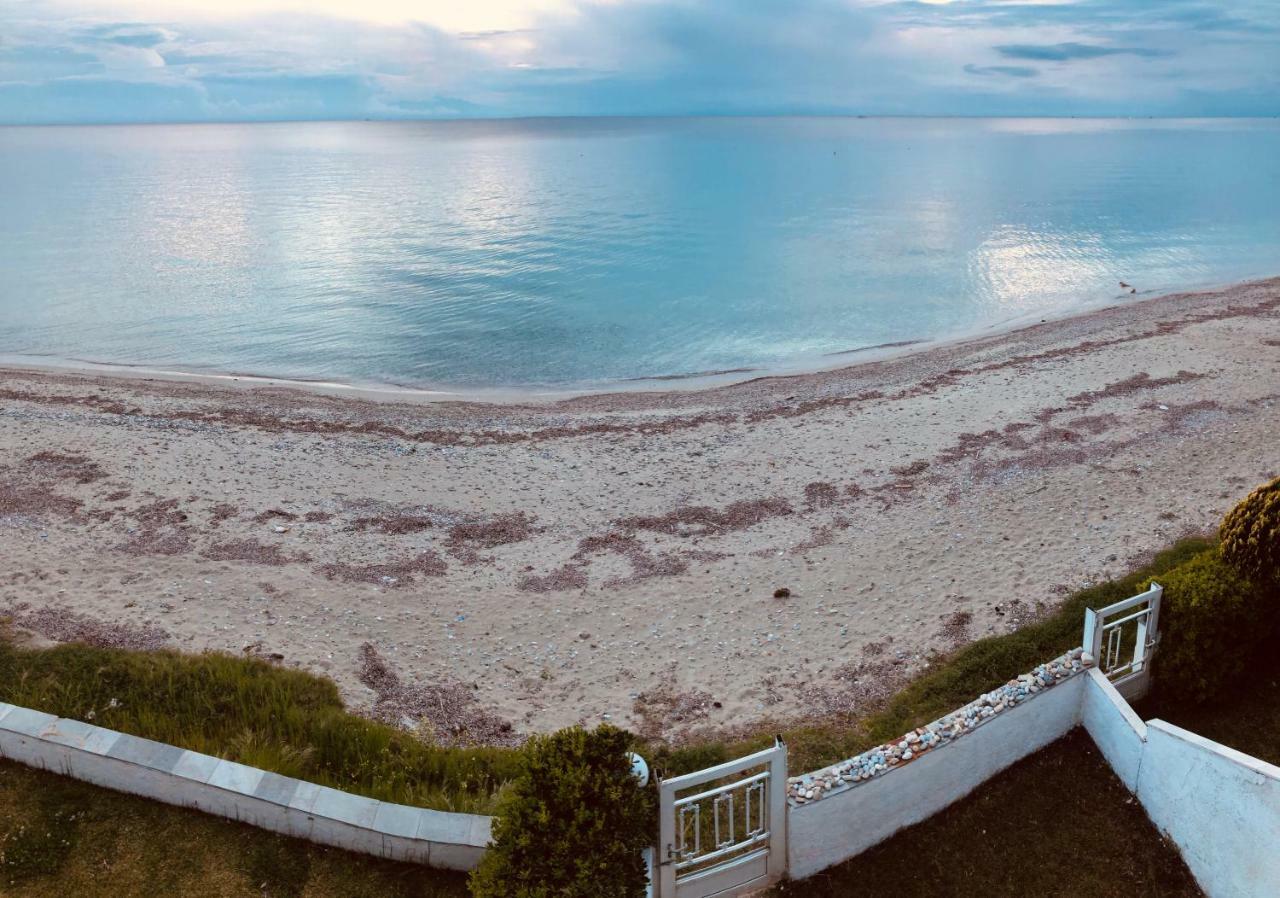 Seafront Maisonette In Fourka Dış mekan fotoğraf