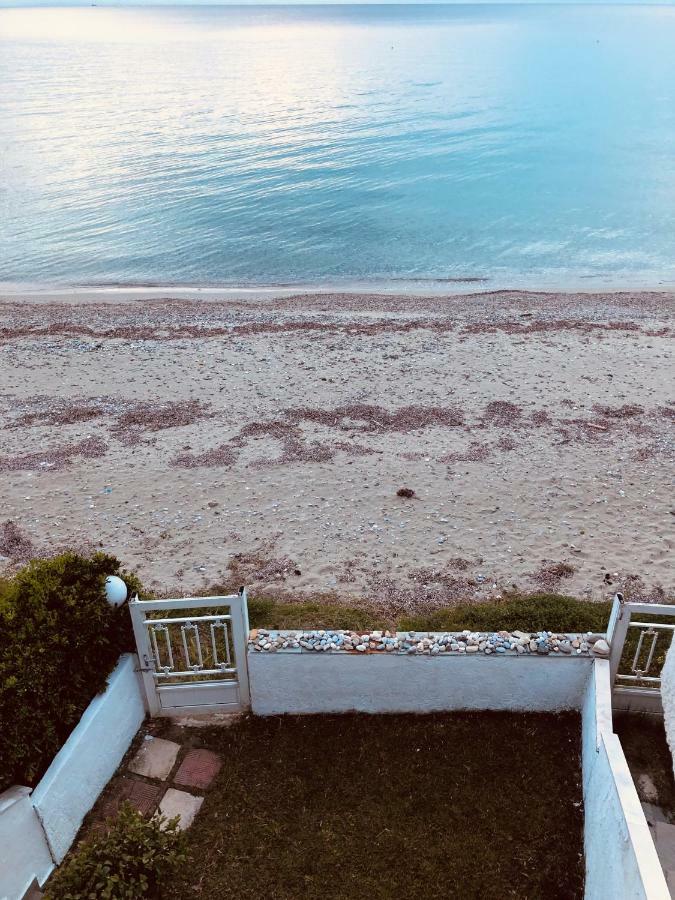 Seafront Maisonette In Fourka Dış mekan fotoğraf